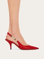 Ferragamo F buckle slingback pump - Image 4